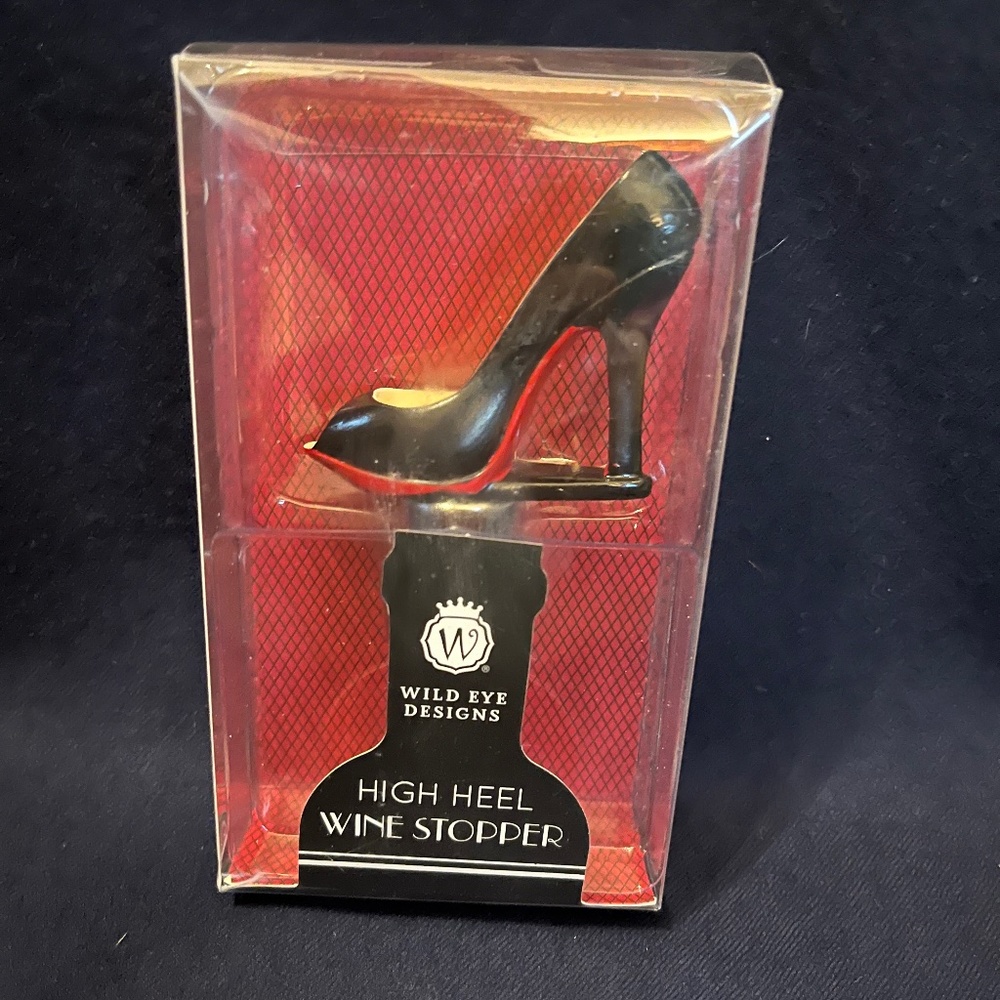 High Heel Wine Stopper by Wild Eye Designs